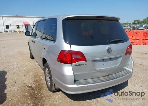 2010 Volkswagen Routan S from USA, damaged, VIN 2V4RW4D18AR158857